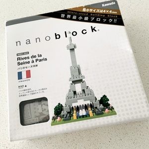 Nano Block Eiffel Tower Block Set